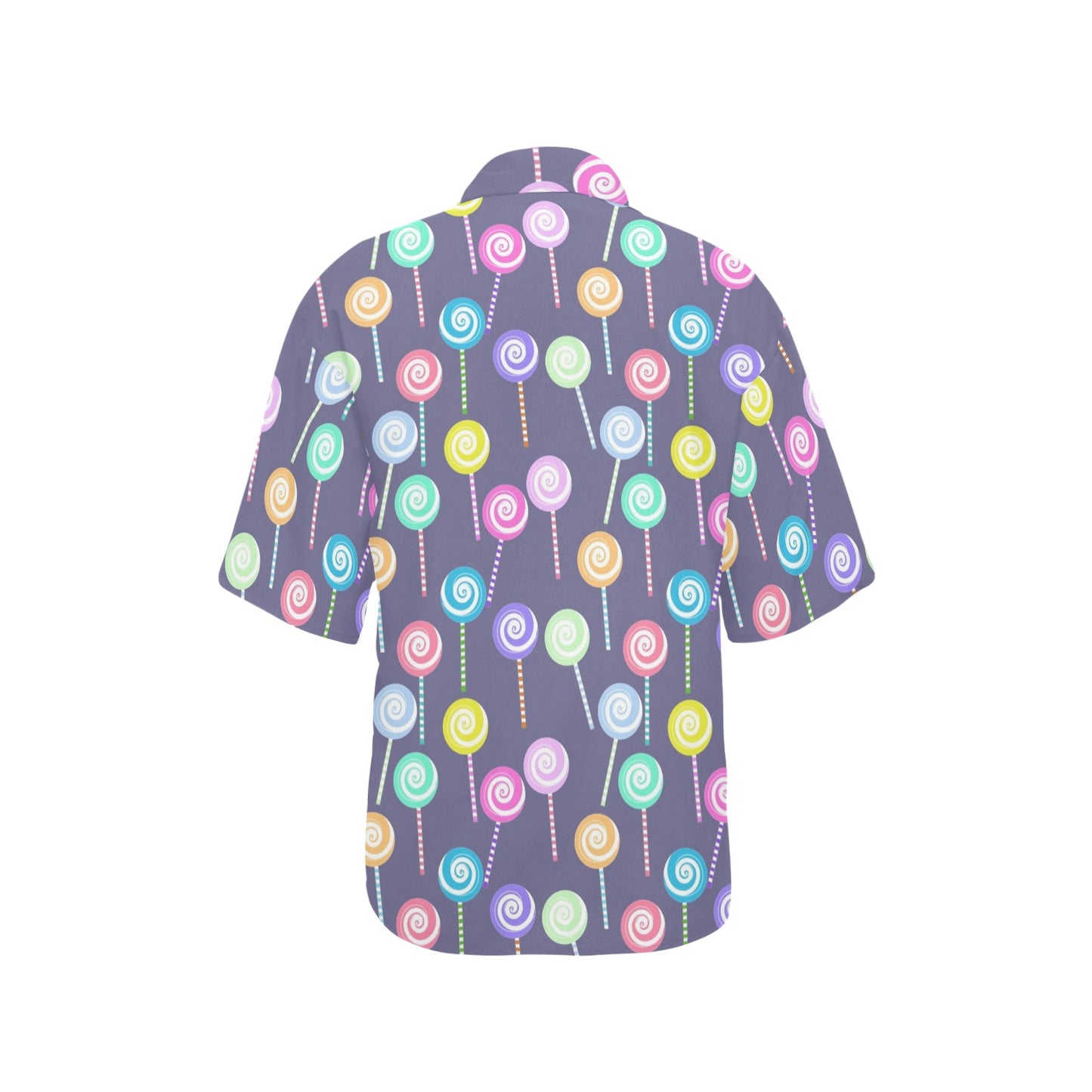 Lollipop Pattern Print Design LL03 Women's Hawaiian Shirt