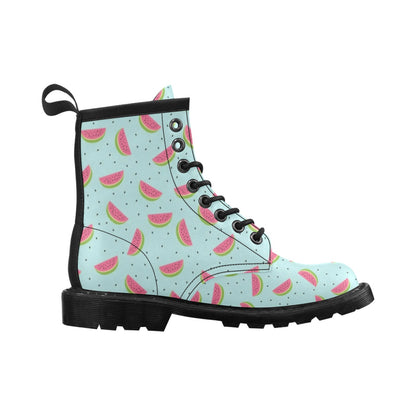 Watermelon Pattern Print Design WM06 Women's Boots