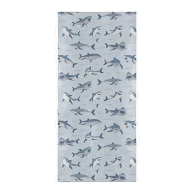 Shark Print Design LKS304 Beach Towel 32" x 71"