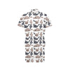 Sea Lion Pattern Print Design 02 Men's Romper