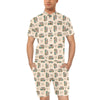 Hippie Van Peace Print Design LKS303 Men's Romper