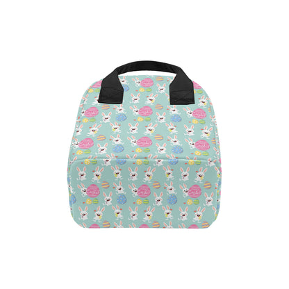 Easter Eggs Pattern Print Design RB014 Insulated Lunch Bag