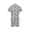 Hummingbird Cute Themed Print Men's Romper