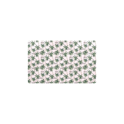Aloha Beach Pattern Design Themed Print Kitchen Mat