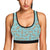 Angel Wings Pattern Print Design 03 Sports Bra