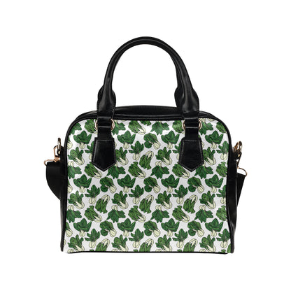 Bok Choy Pattern Print Design 02 Shoulder Handbag