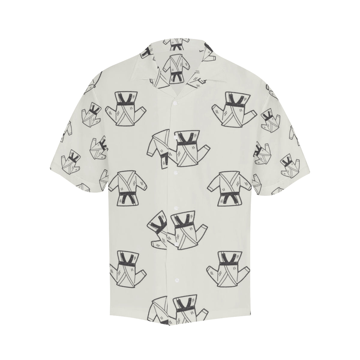 Karate Pattern Print Design 01 Men's Hawaiian Shirt