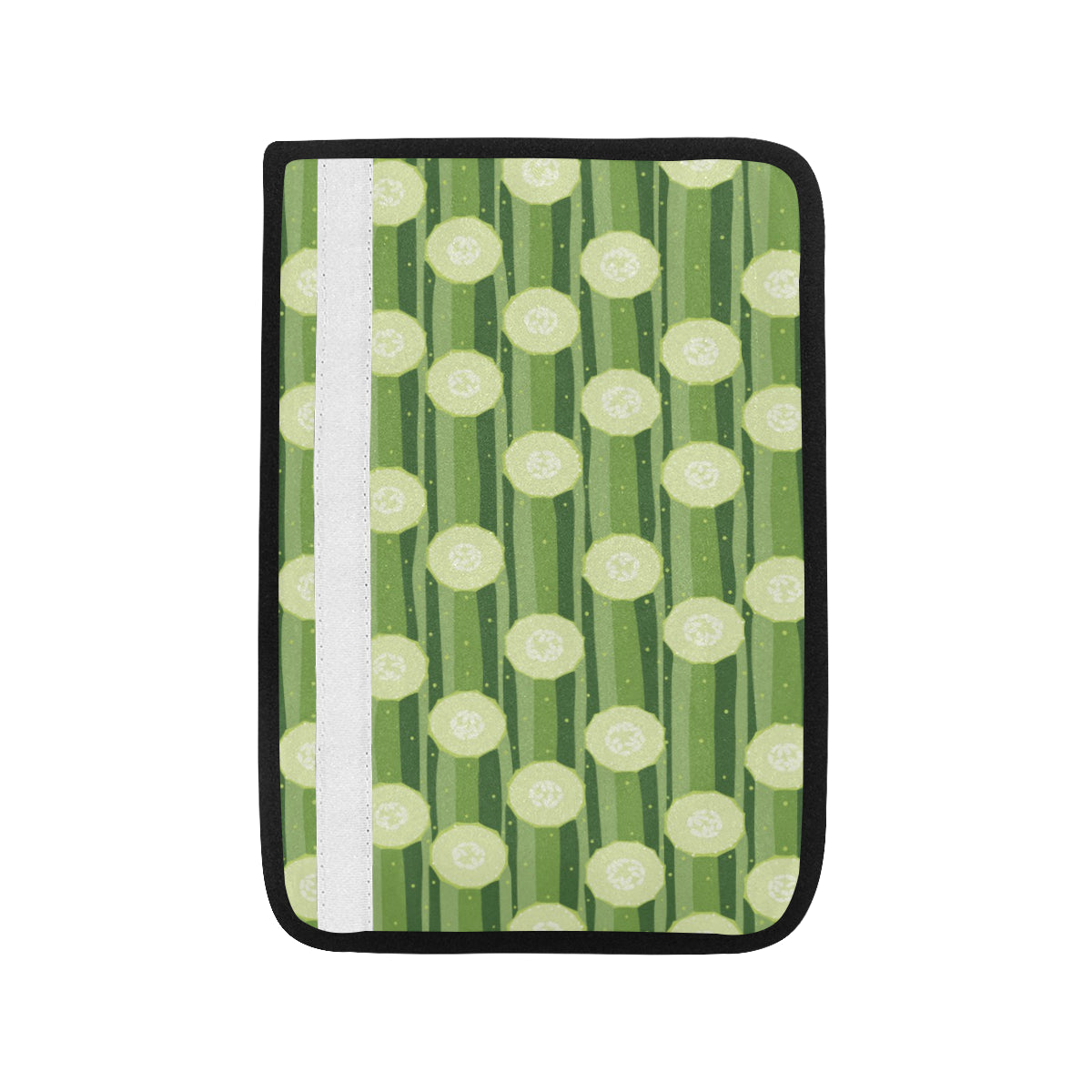 Cucumber Pattern Print Design CC03 Car Seat Belt Cover