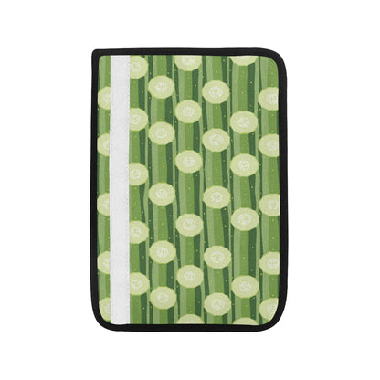 Cucumber Pattern Print Design CC03 Car Seat Belt Cover