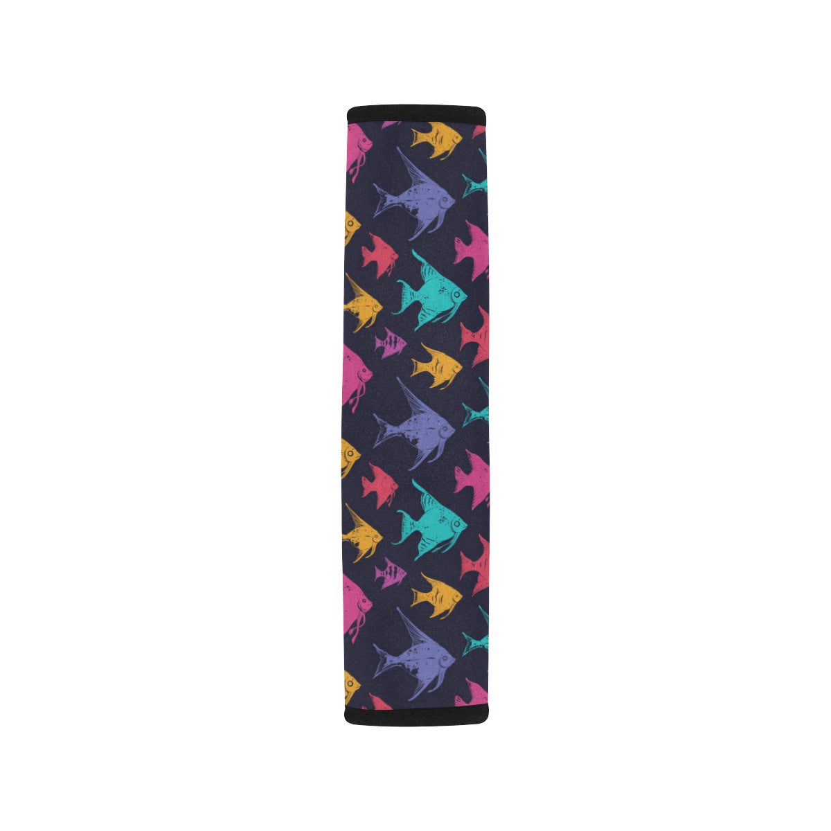 Angelfish Colorful Pattern Print Design 03 Car Seat Belt Cover
