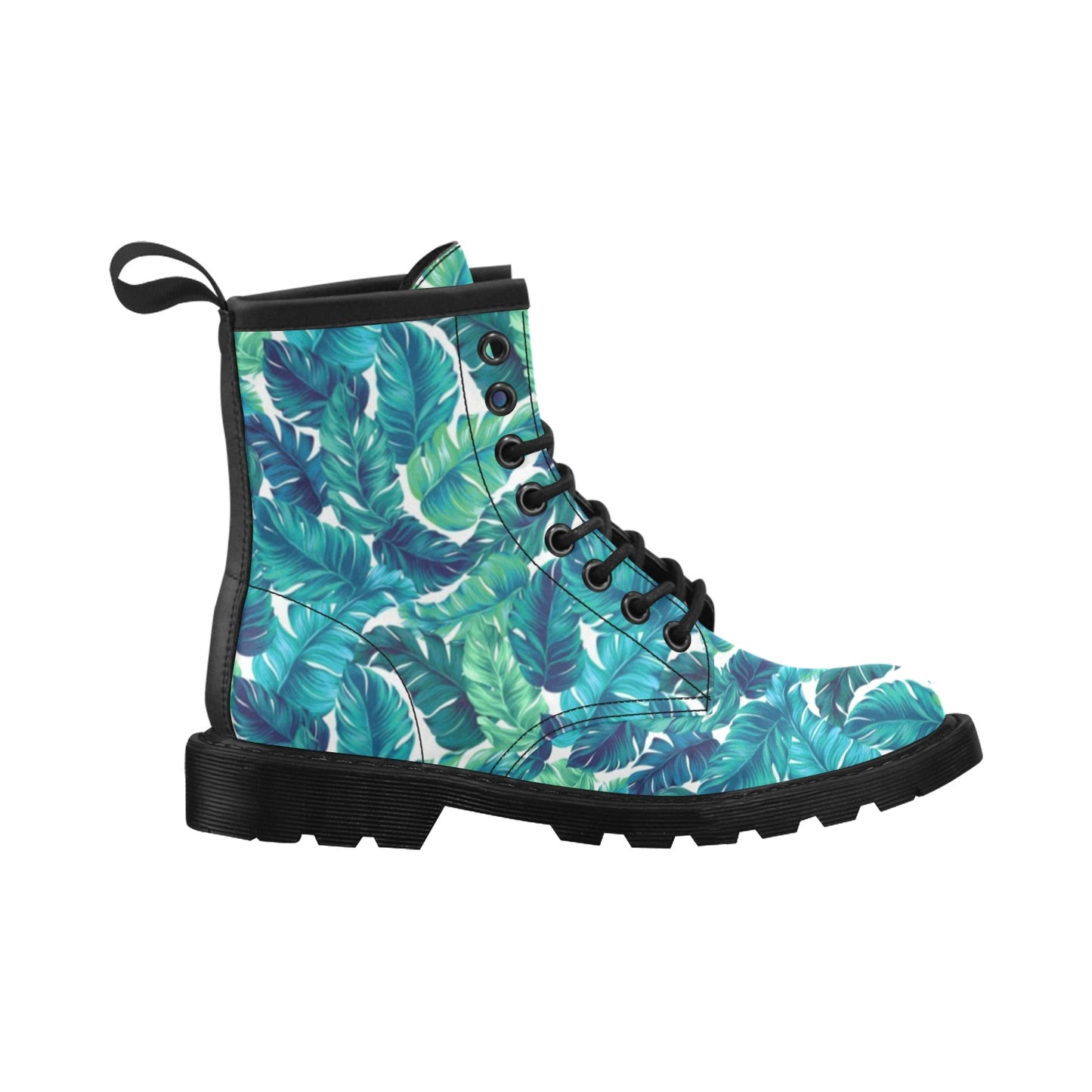 Brightness Tropical Palm Leaves Women's Boots