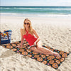 Halloween Print Design LKS402 Beach Towel 32" x 71"