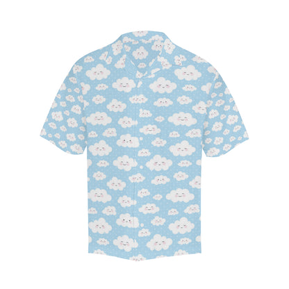 Cloud  Pattern Print Design 02 Men's Hawaiian Shirt