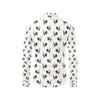 Chicken Pattern Print Design 02 Men's Long Sleeve Shirt