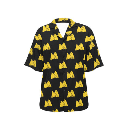 Nachos Pattern Print Design A02 Women's Hawaiian Shirt