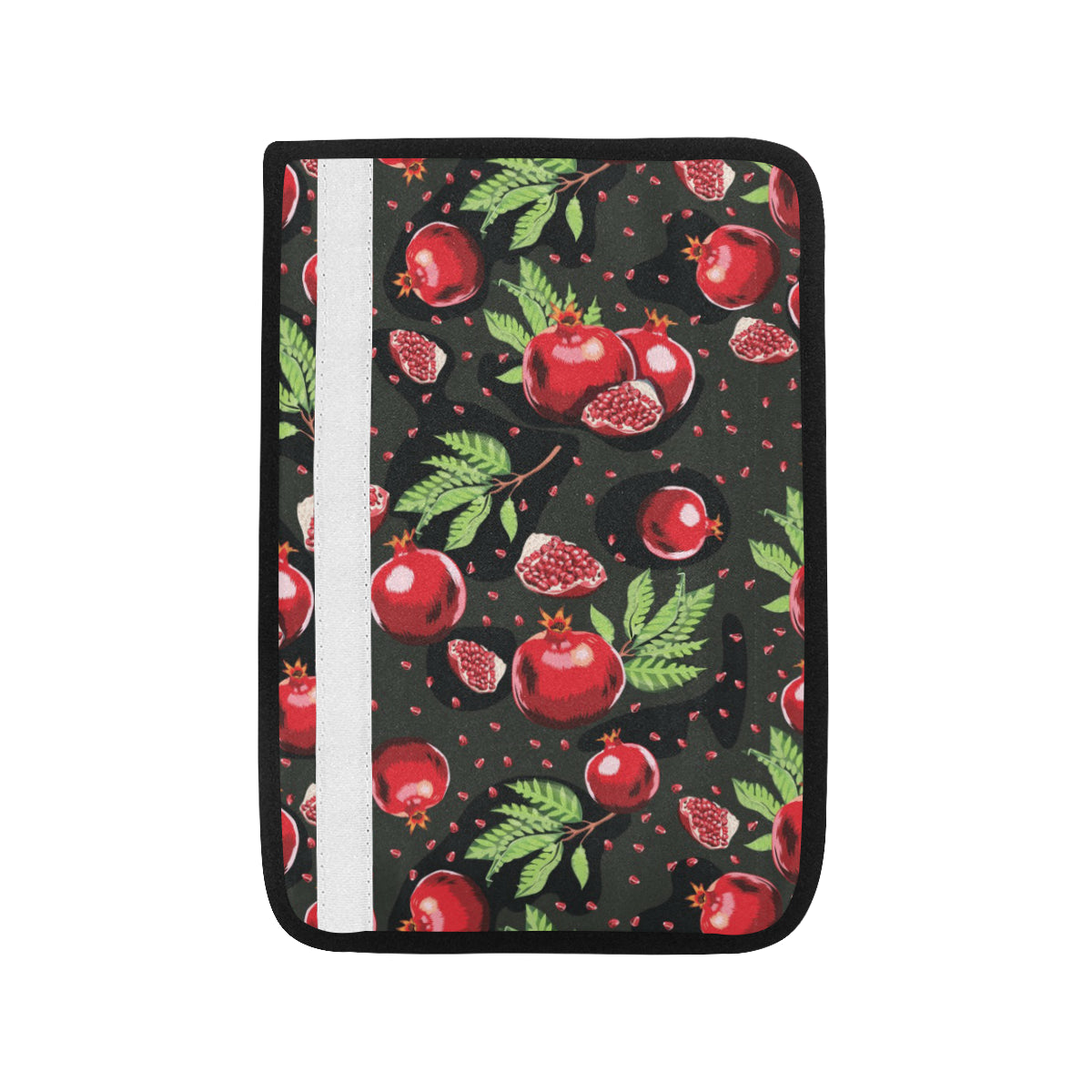 Pomegranate Pattern Print Design PG06 Car Seat Belt Cover