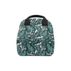 Tropical Palm Leaves Pattern Insulated Lunch Bag