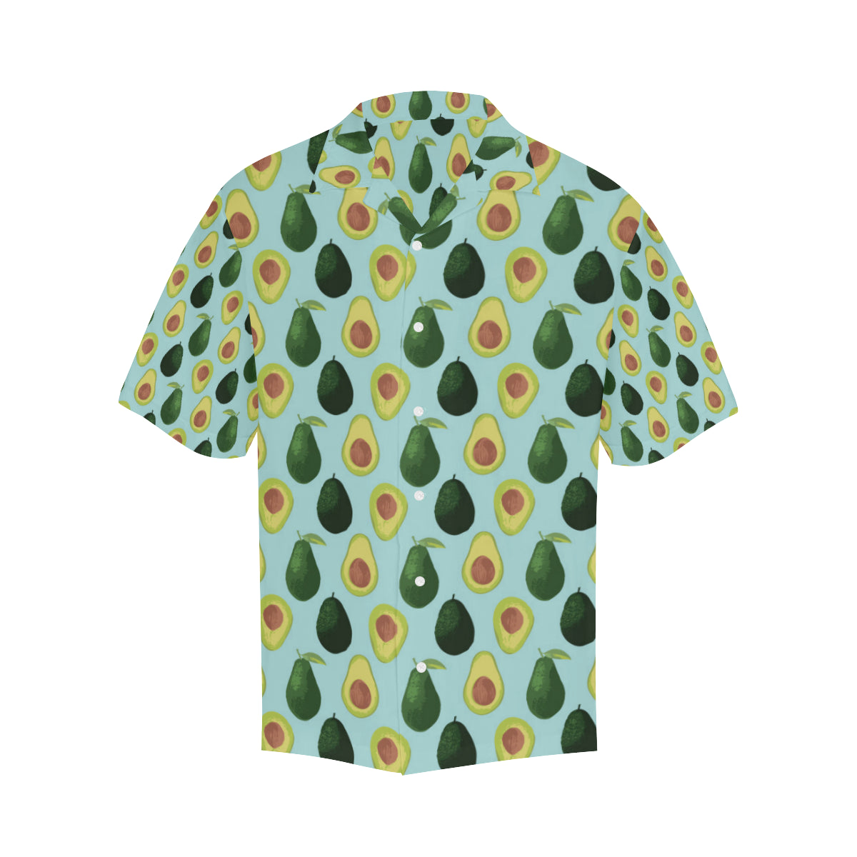 Avocado Pattern Print Design 04 Men's Hawaiian Shirt