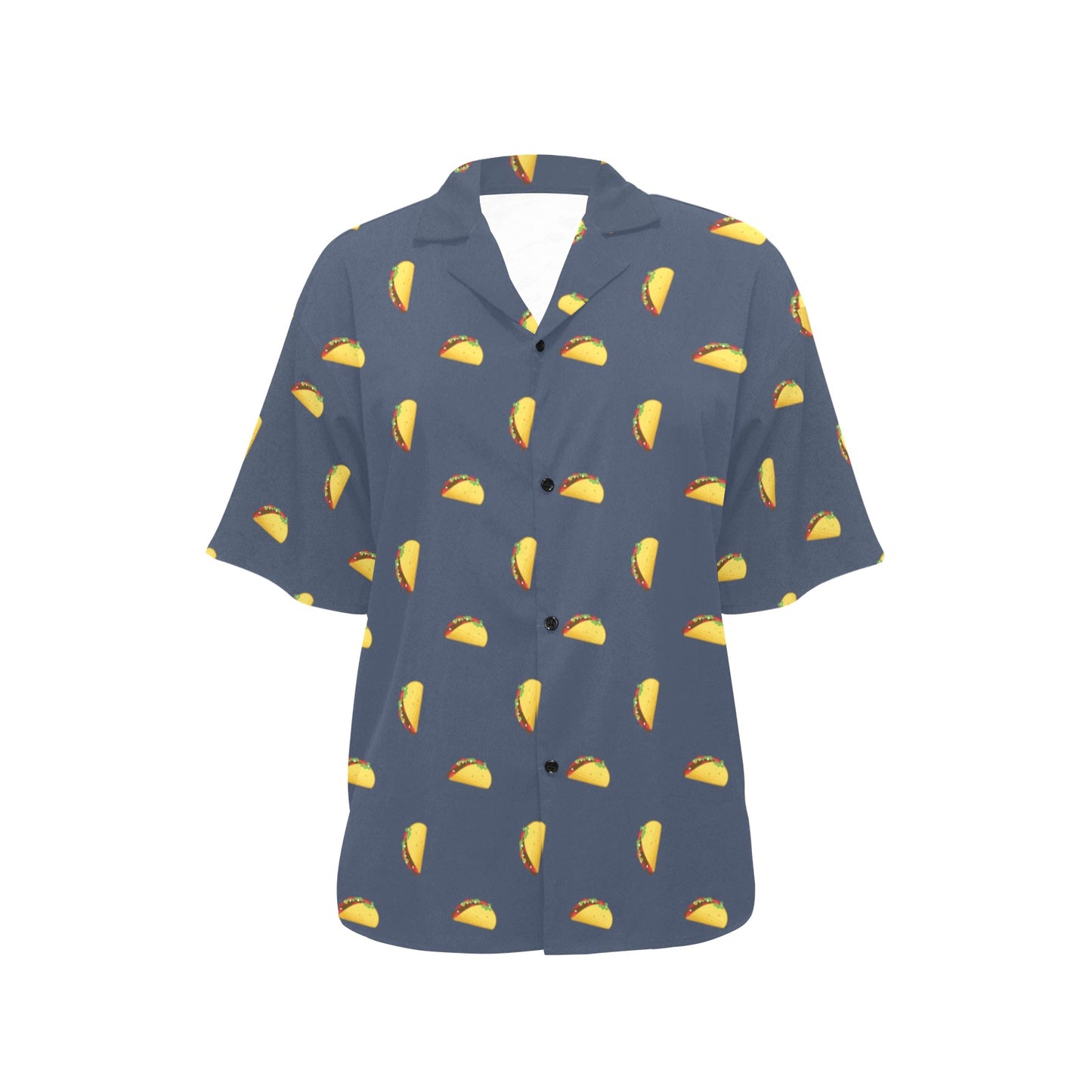 Taco Print Design LKS305 Women's Hawaiian Shirt