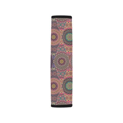 Bohemian Pattern Print Design 07 Car Seat Belt Cover