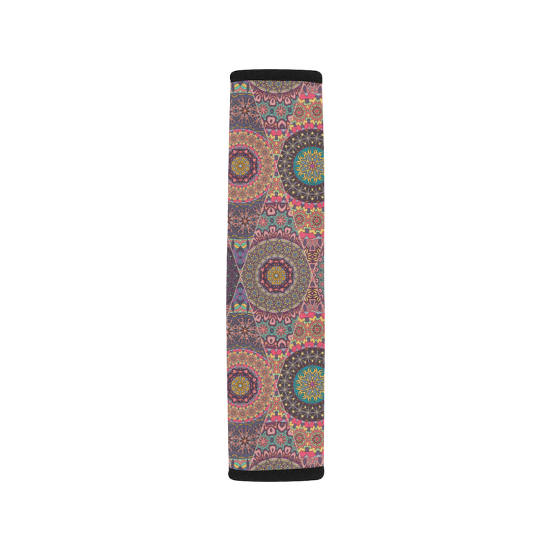 Bohemian Pattern Print Design 07 Car Seat Belt Cover