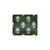 Alien Green Neon Pattern Print Design 01 Men's ID Card Wallet