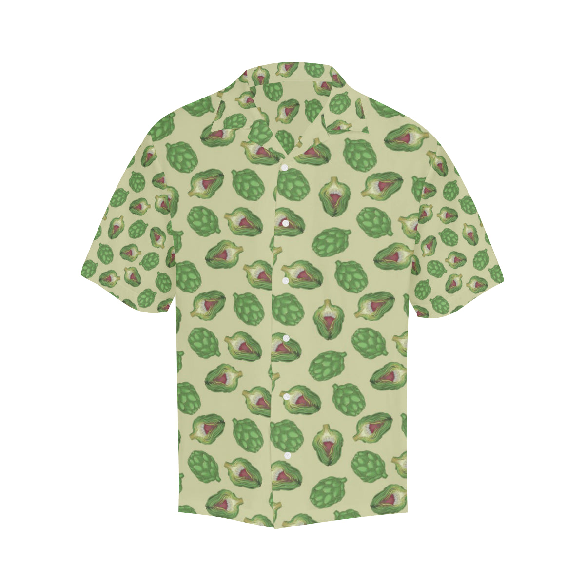 Artichoke Pattern Print Design 03 Men's Hawaiian Shirt