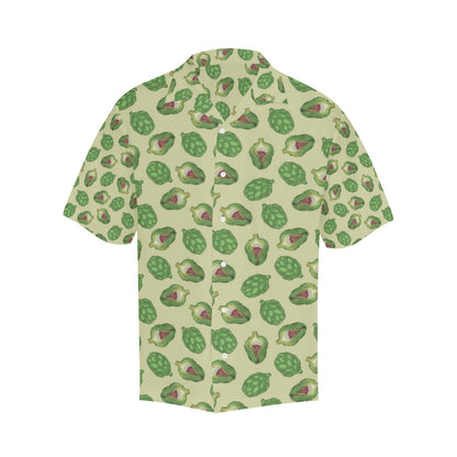 Artichoke Pattern Print Design 03 Men's Hawaiian Shirt