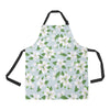 Apple blossom Pattern Print Design AB04 Apron with Pocket