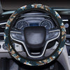 Dream Catcher Boho Floral Style Steering Wheel Cover with Elastic Edge