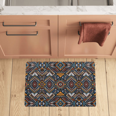 African Kente Print v2 Kitchen Mat