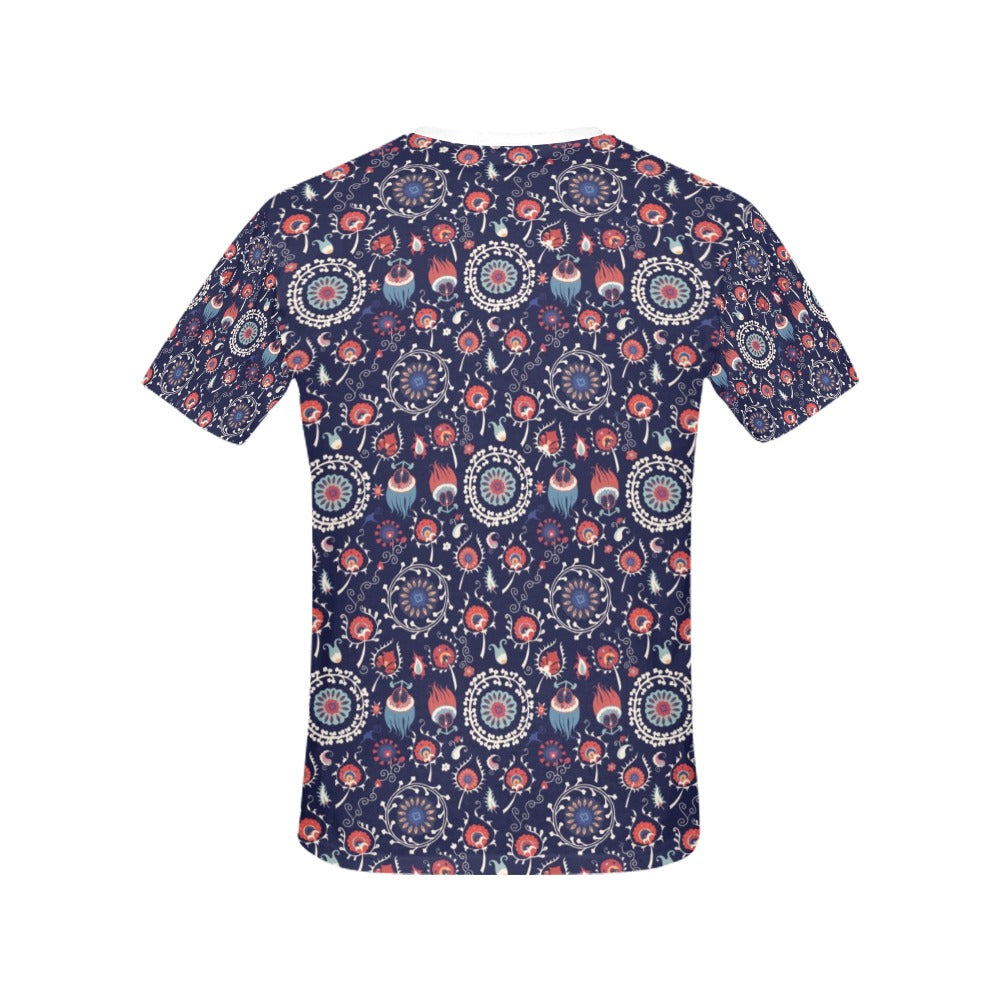 Suzani Print Design LKS305 Women's  T-shirt