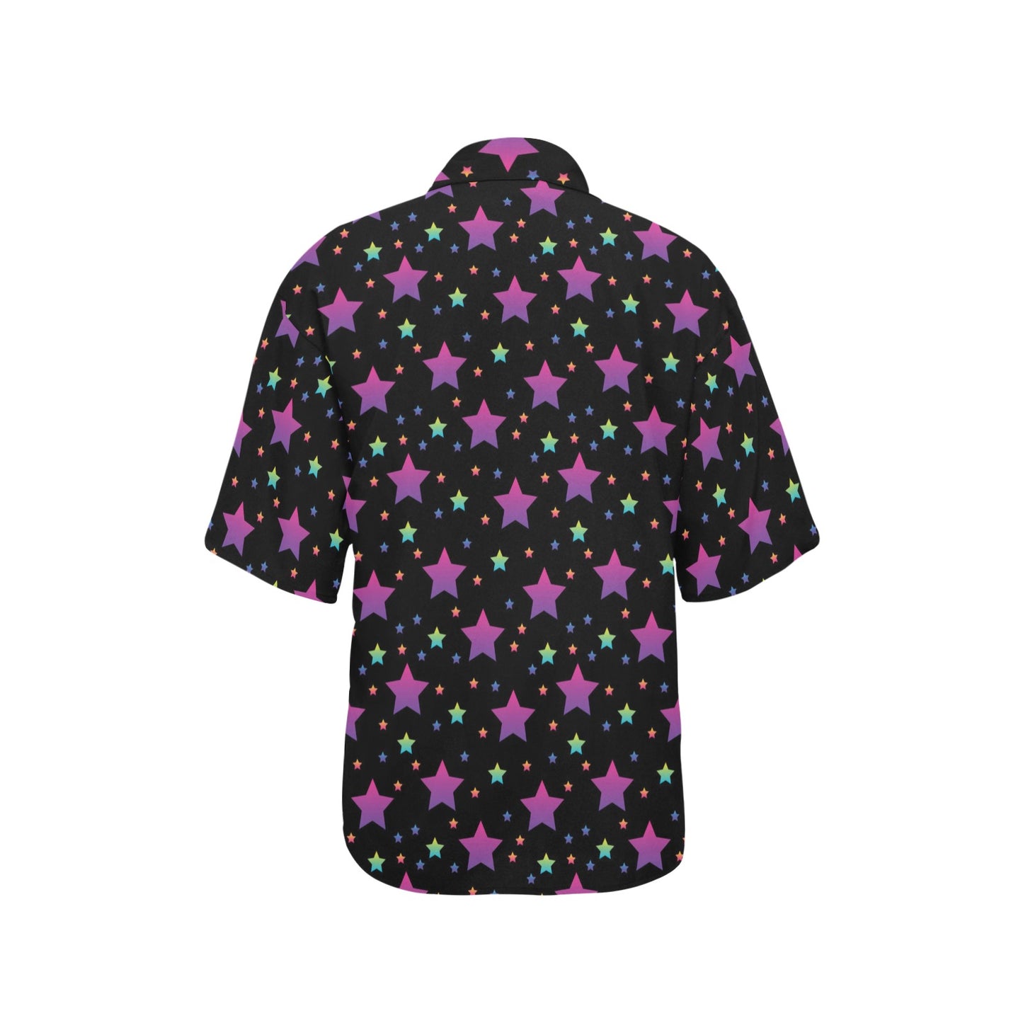 Star Print Design LKS305 Women's Hawaiian Shirt