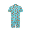 Reindeer Print Design LKS402 Men's Romper