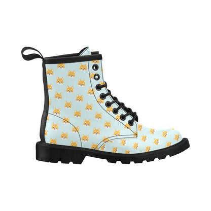 Shiba Inu Print Design LKS301 Women's Boots