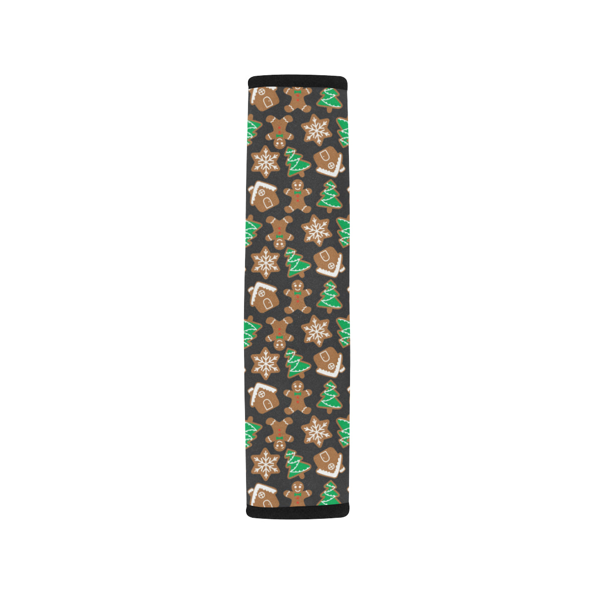 Gingerbread Pattern Print Design 02 Car Seat Belt Cover