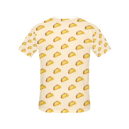 Taco Print Design LKS302 Women's  T-shirt