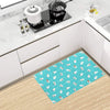 Bull Terriers Pattern Print Design 07 Kitchen Mat