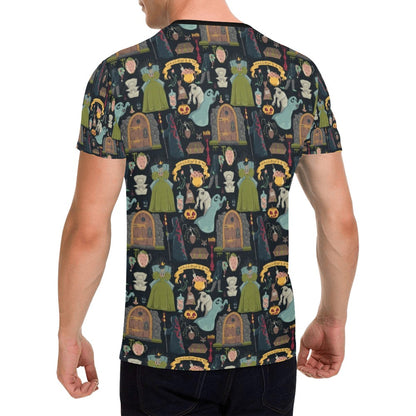 Creepy Halloween Print Design LKS304 Men's All Over Print T-shirt
