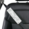 Marble Pattern Print Design 01 Car Seat Belt Cover