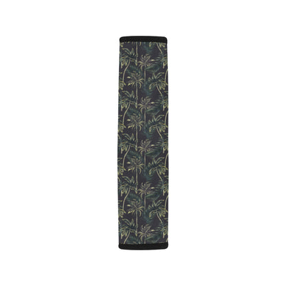 Palm Tree Background Design Print Car Seat Belt Cover