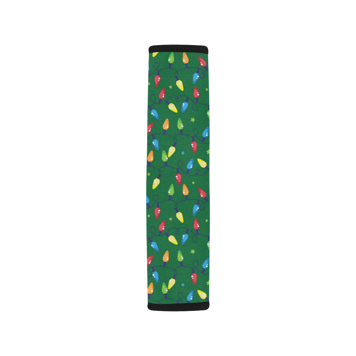 Christmas Light Pattern Print Design 02 Car Seat Belt Cover