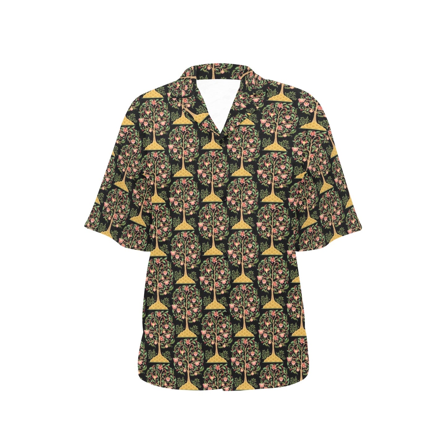Tree Of Life Print Design LKS303 Women's Hawaiian Shirt
