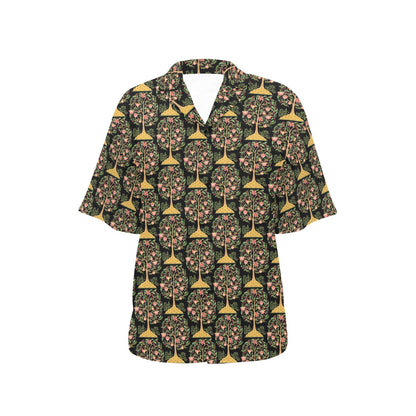 Tree Of Life Print Design LKS303 Women's Hawaiian Shirt