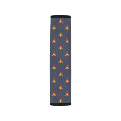 Campfire Pattern Print Design 02 Car Seat Belt Cover