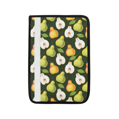 Pear Pattern Print Design PE06 Car Seat Belt Cover