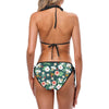 Hawaiian Flower Design with SeaTurtle Print Bikini