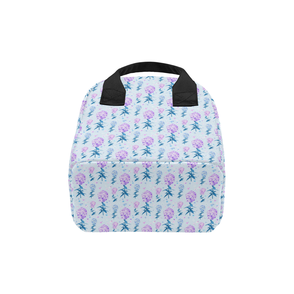 Lilac Pattern Print Design LI05 Insulated Lunch Bag