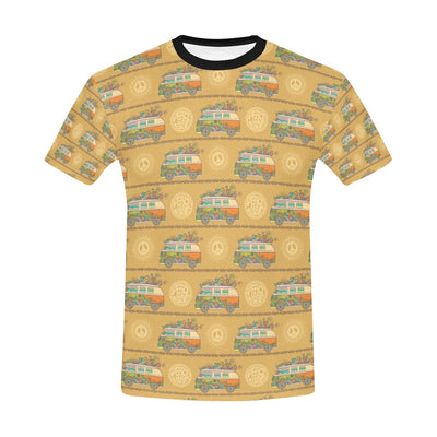 Hippie Van Print Design LKS304 Men's All Over Print T-shirt