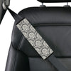 Damask Elegant Print Pattern Car Seat Belt Cover